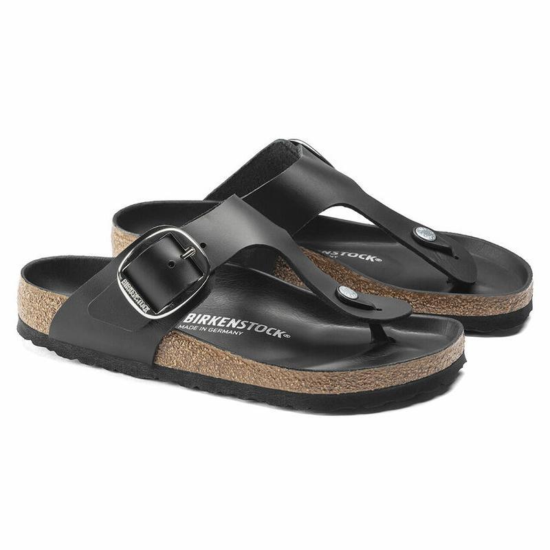 Gizeh Birkenstock Big Prackou Kozene Damske Čierne | SK 120VRW